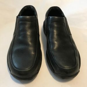 Rockport Black Leather Loafers Men's 10